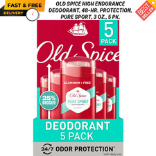 Old Spice High Endurance Deodorant, 48-Hr. Protection, Pure Sport, 3 oz., 5 pk.
