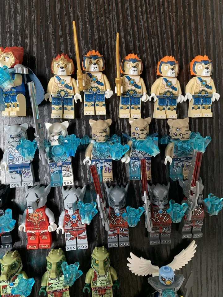 Lego Chima Minifigures lot Lennox Craggar Gorzan Laval Crawley legends - Image 3 of 4