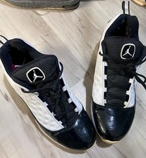 Jordan CMFT Viz Air 13 \'Bred\' Athletic Sneakers Mens Size 11.5 Rare Vintage‎ Jordan Cmft Viz Air 13 Black for Sale | Authenticity  main image 4