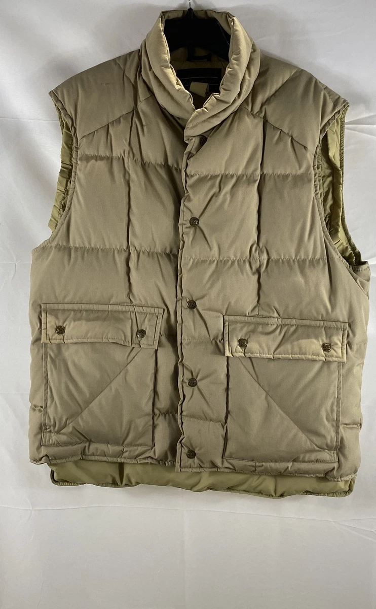 ジャケット・アウター 80s vintage reversible down vest jacket Vintage 80s Convertible Ski Vest Jacket L Two Tone Yoke Goose Down