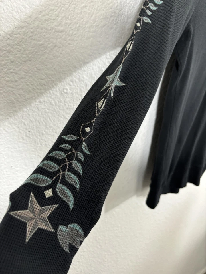 Harley-Davidson Hoodie Womens Small Tattoo Graphic Long Sleeve Motorcycle - Image 4 of 4