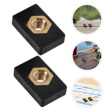  8pcs Kayak Rail Track Screw Nuts: Marine Sliding Nut Mounting Bases - Hardware