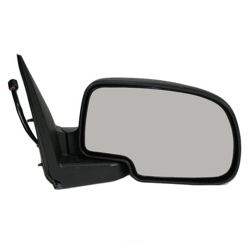 Door Mirror-Power Heated Puddle Light Flat Black Mirror TRQ MRA05036