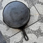 Pre Wagner #8a Cast Iron Skillet Arc Logo Heat Ring Sidney Hollow Ca. 1897-1903