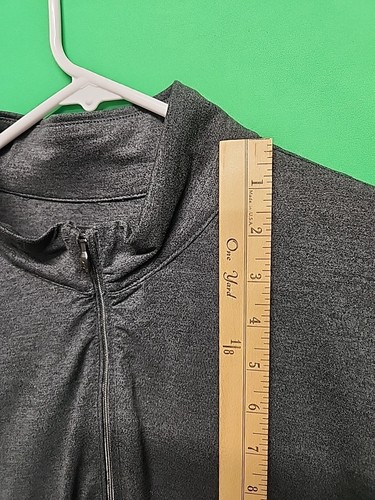 Greg Norman 1/4 Zip Mens Golf Pullover XL Gray NWT - Picture 12 of 16