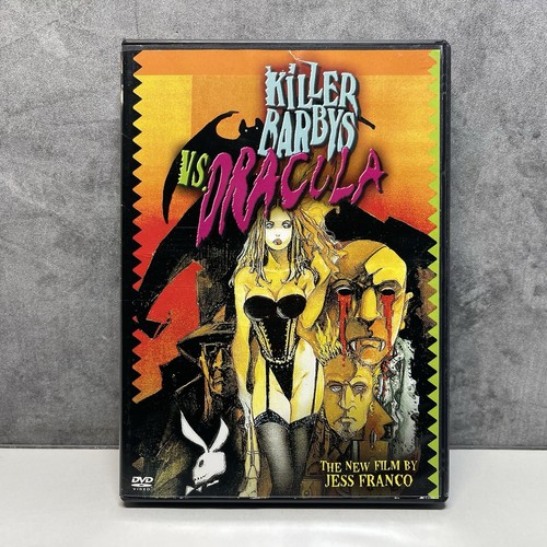 Killer Barbys Vs. Dracula (DVD, 2002) A Jess Franco Film Horror Suspense OOP
