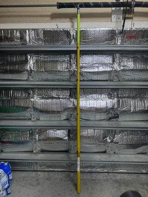 #ad NEW Hastings HV 208 TEL O POLE Hot Switch Stick 8ft Fiberglass 30” Lineman $155.00