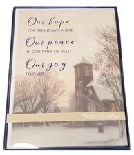Our Hope Our Peace Our Joy - Premium Boxed Holiday Cards - 16ct.