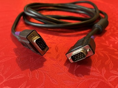 Hama 3m VGA Kabel D-Sub 15Pin für PC TFT LCD CRT HD Monitor Beamer Leinwand