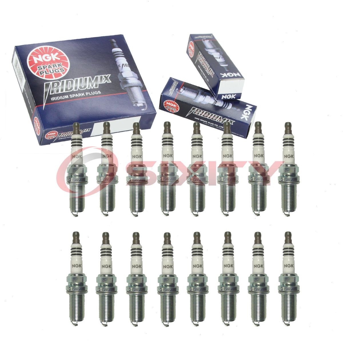 16 pc NGK Iridium IX Spark Plugs for 2011-2020 Ram 2500 5.7L 6.4L V8 lz