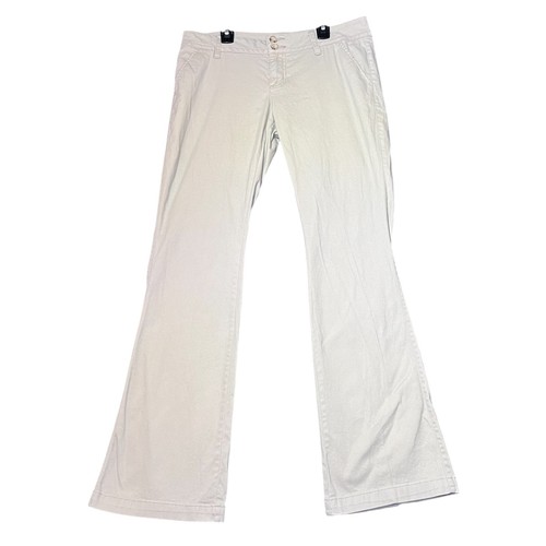 Arizona Bootcut Pants Womens 11 Average Khaki/Tan Casual Business Office Career - Picture 2 of 14