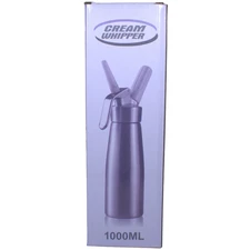 Professional Stainless Steel Whipped Cream Dispenser – 1 Liter (1000 ml)