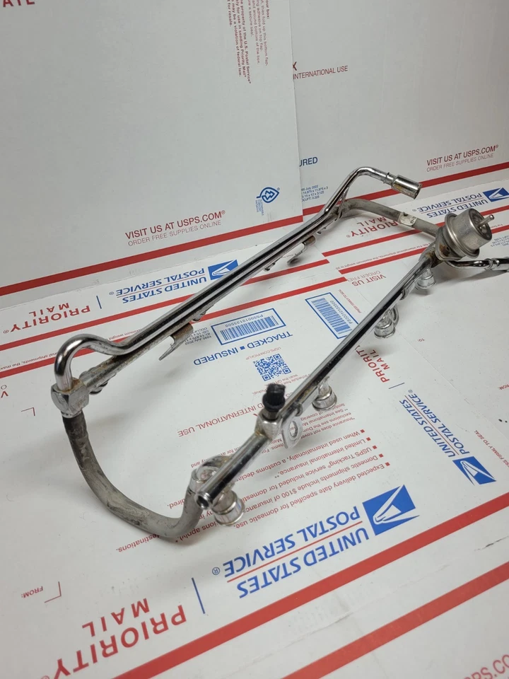 1994 1995 1996 FORD F150 F250 BRONCO V8 5.0 FUEL INJECTOR RAILS & PRESSURE REG  - Image 4 of 4