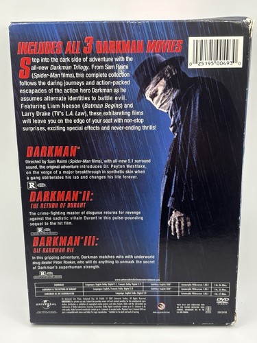 Darkman Trilogy (DVD, 2007, 2-Disc Set) - Imagen 4 de 4