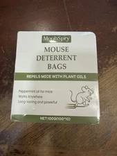 All Natural Peppermint Oil Mouse Repellent Pest control 10 pack Rodent Mice Rat