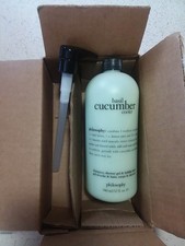 Philosophy Basil Cucumber Cooler, 32oz. W/Pump -Shower gel, Shampoo, Bubble Bath