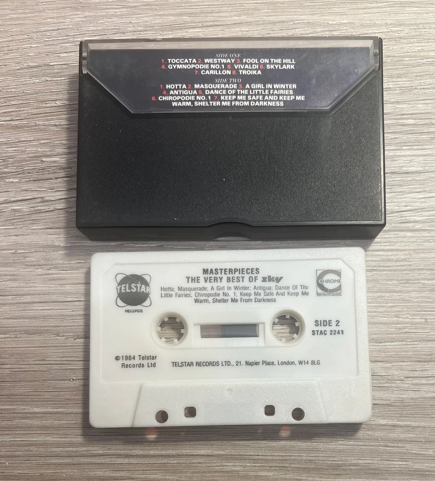 SKY Masterpieces Very Best Of Vintage Audio Music Cassette Tape 1984 Excellent - Image 2 of 2