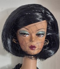 Barbie LINGERIE SILKSTONE AA African American Fashion Model Collection #5 NRFB