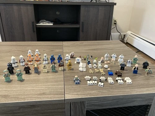 LEGO Star Wars Minifigure Lot Assorted Clones Jedi Characters Great Condition