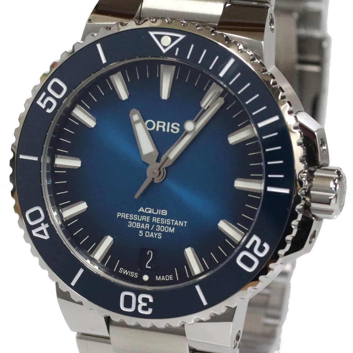 Oris Aquis Date Caliber 400 01 400 7763 4135-07 Used Watch