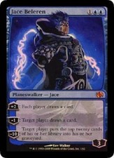 MTG Jace Beleren - Foil, Moderate Play, English Duel Decks: Jace vs. Chandra