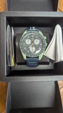 Swatch x OMEGA Bioceramic Moonswatch Mission On Earth Green