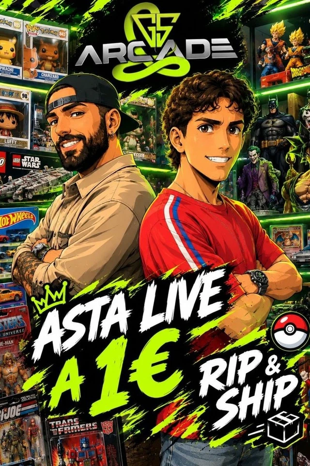 LEGO ASTE PARTENZA 1 € FUNKO SIGNED E MOLTO ALTRO