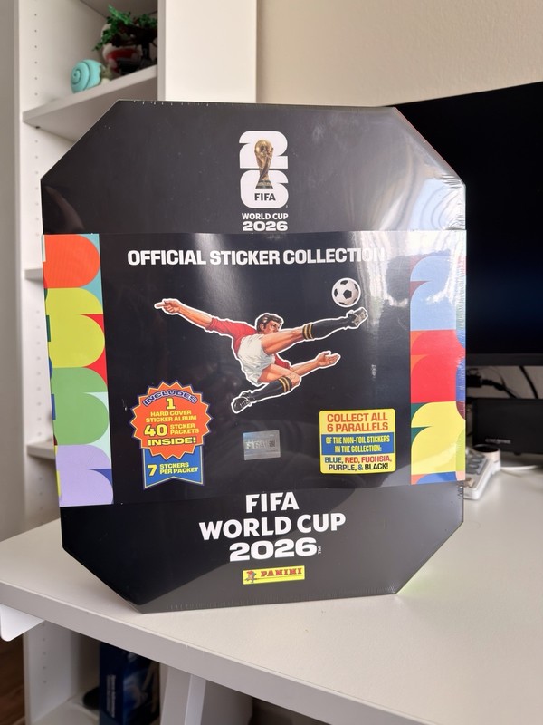 Panini FIFA World Cup 2026 Official Soccer Sticker Collection SEALED BOX