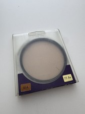 Hoya 77mm 81 A glass Warming filter
