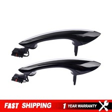 2PCS Au�en-T�rgriffe Hinten Links+Rechts f�r BMW F07 F10 F11 F12 F13 Schwarz