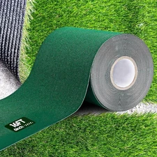 Artificial Grass Seam Tape 6" X 192" Self-Adhesive for Connecting Turf and Rugs