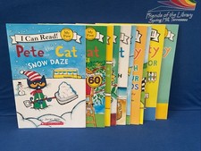 Pete the Cat and Pete the Kitty Children's I Can Read Series Lot of 10 PB