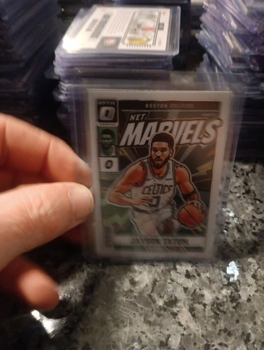 jayson tatum 2024-25 Panini Donruss Optic Basketball - Net Marvels