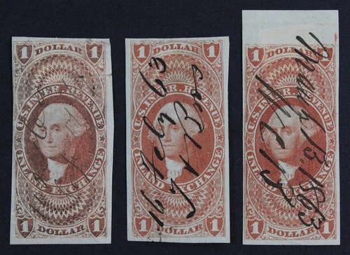 CKStamps: US Stamps Collection Scott#R69a Used Lightly Crease