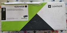 Genuine Lexmark 62D1X0E Extra High Yield Toner Cartridge Free Shipping 