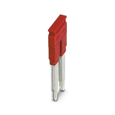 10pcs PHOENIX FBS 2-10 3005947 Plug-in Bridge 2 Positions 10.2 mm Pitch Red New 