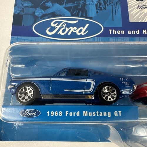 Vtg Matchbox 100 Years Ford Mustang GT Cars Then and Now Series 1 Mint in Pack - Picture 3 of 13