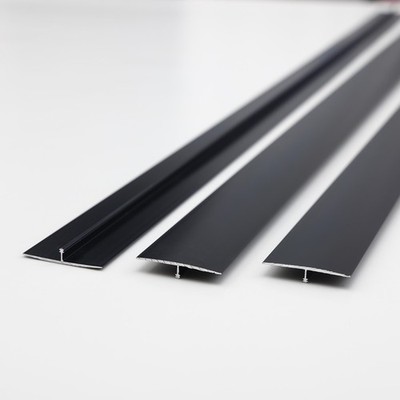 Gaahing Aluminum T Molding Floor Transition 3pcs x 35.4 x 1.6in, Matte Black