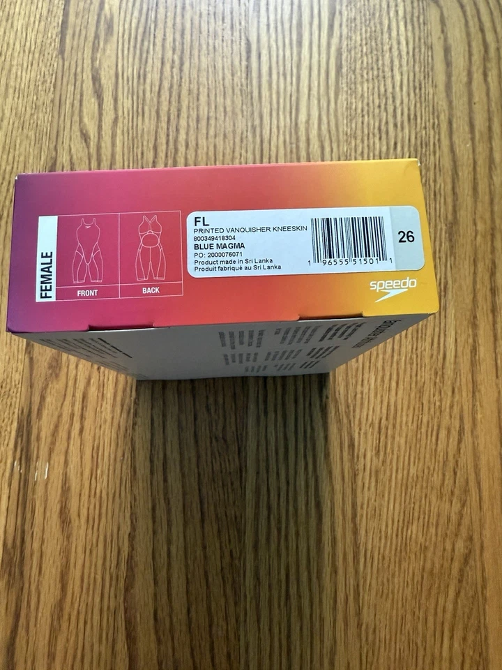 Speedo Vanquisher Blue Magma nuevo en caja Foto 2 de 2