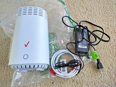 G3100 Router Wire Verizon Fios G3100 4-Port 1000 Mbps Wireless Home Router w/ Adapter ...