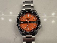 Seiko 5 Sports Orange Men's Watch - SRPK11