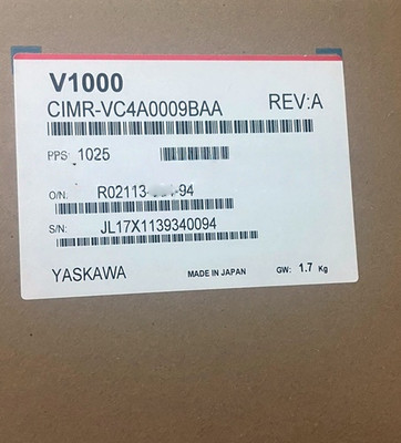 CIMR-VC4A0009BAA 1PCS Brand New FOR Yaskawa CIMR-VC4A0009BAA Fast shipment