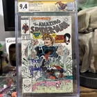 The Amazing Spider-Man #315 Cgc 9.4 Signed Todd Mcfarlane Venom