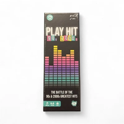 ATM GAMES Play Hit Board Game - 90s and 2000s Music Quiz SEALED