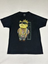 BIG PAW PAW GRAPHIC PRINT T SHIRT MENS L SPOOF NOTORIOUS BIG CAT BIGGIE SMALLS