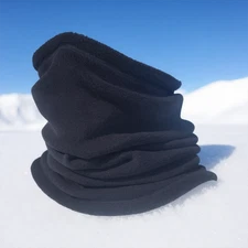 Men Neck Warmer Gaiter Winter Fleece Ski Face Mask Tube Scarf for Cold Weather