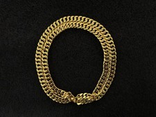 Pure 10K Yellow Gold Unbound Cuban style Casual Necklace for 8mm 23in 65g