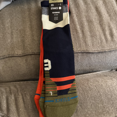Stance FreshTek Performance Route Mid Crew Height Socks Large 3 Pack NWT$54.98