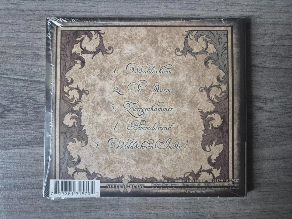 EQUILIBRIUM - WALDSCHREIN - Mini-CD / Mini-Album **NEU & ORIGINALVERSCHWEIßT** - Bild 2 von 2