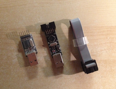 TTL UART USB + USBasp programmer ISP For ATMEL AVR / Arduino